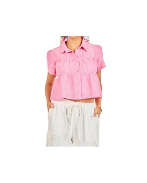 Sadie & Sage By The Sea Shirt - Pink