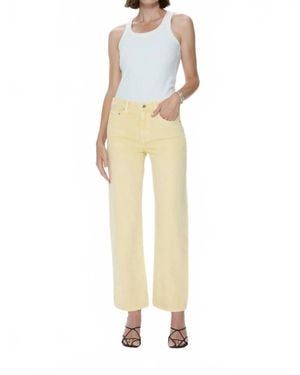 Pistola Lexi Bowed Straight Jean - Metallic