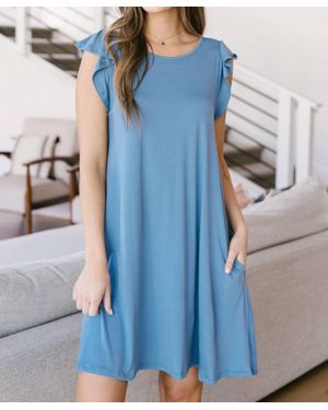 Ninexis No Worries Dress - Blue