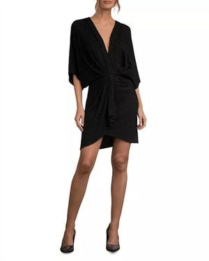 Elan Dolman Shimmer Dress - Black