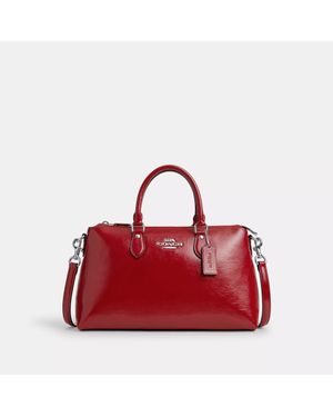COACH Georgia Satchel Bag - Red