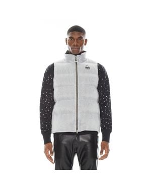 HVMAN Nylon Puffer Illumination Vest - Gray