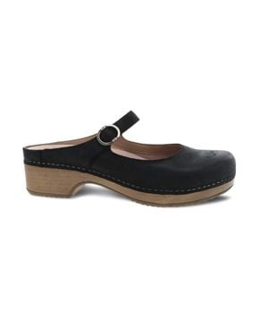 Dansko Bria Leather Mule - Black