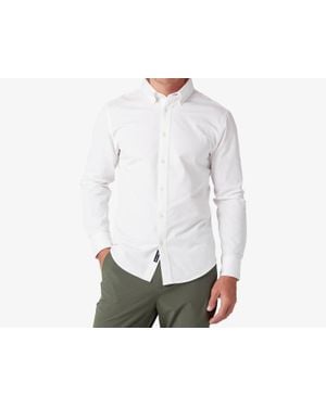Mizzen+Main Ellis Oxford Button Down Shirt - White
