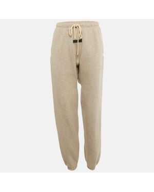 Fear Of God Essentials Cotton Sweatpants - Natural