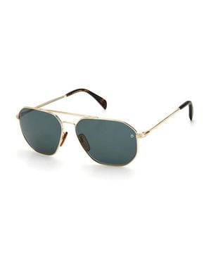 David Beckham Sunglasses Aviator Full Rim, /Havana Frame And Lens Db1041/S006Jqt - Blue