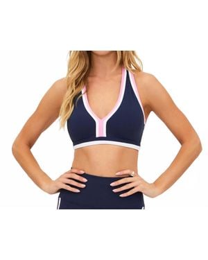 Beach Riot Ida High Support Top - Blue