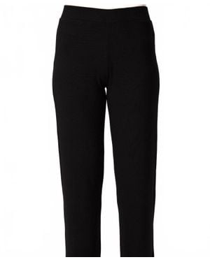 French Kyss Lounge Wide Leg Pant - Black