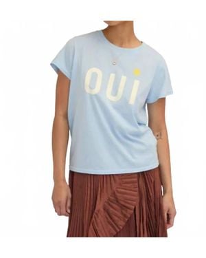 Clare V. Classic Tee - Blue