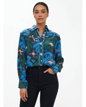 Oliphant Button Down Shirt - Blue