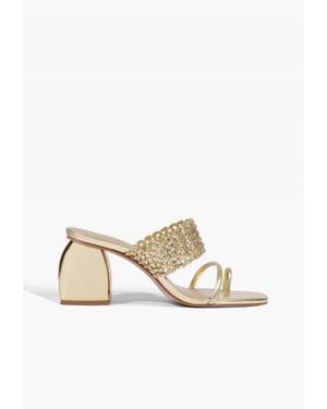 SCHUTZ SHOES Aberdeen Mid Heel - White