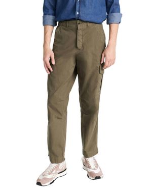 Officine Generale Kenny Pigment Dyed Pants - Green