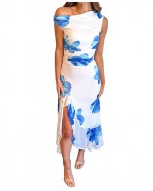 one & only Riviera Bloom Maxi Dress - Blue
