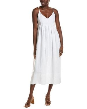 J.McLaughlin Wendy Linen-Blend Dress - White