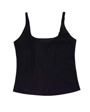 8apart Bond Square Neck Top - Black