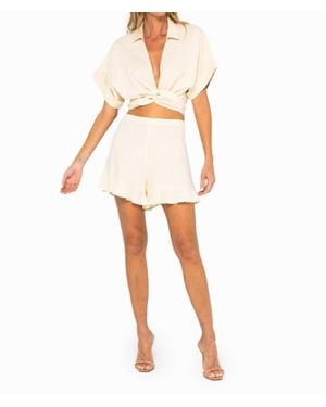 JBQ Riley Short - White