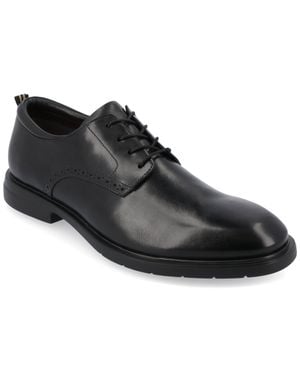 Thomas & Vine Stafford Plain Toe Derby - Black