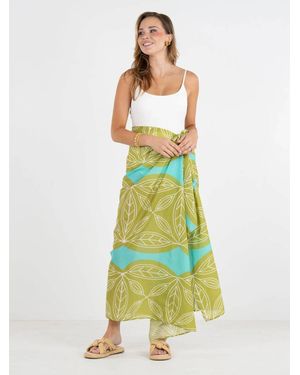 Emily Mccarthy Pareo Tie Waist Sarong - White