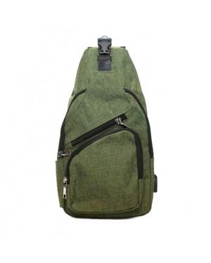 Calla Anti Theft Shoulder Bag - Green