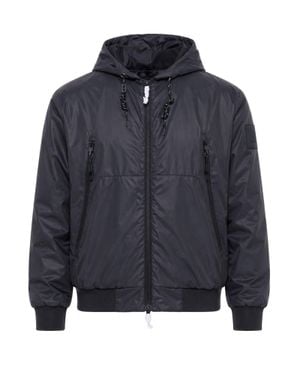 OUTHERE Hooded Polyester Performance Zip Jacket - Blue