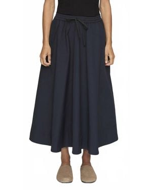 A.L.C. Remy Drawstring Midi Skirt - Blue