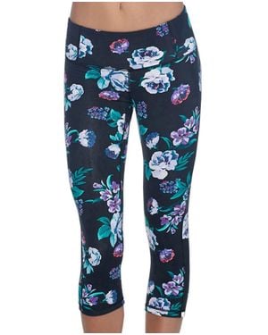 Body Glove Work It Capri Leggings - Blue