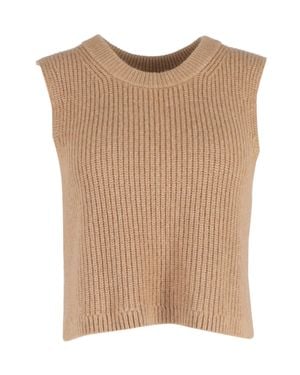 Altuzarra Sleeveless Knit Top - Natural