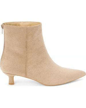 Matisse Genesis Kitten Heel Ankle Bootie - Natural