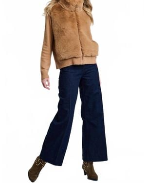 Lisa Todd Teddy Sweater Coat - Blue