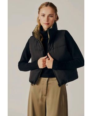 DELUC Kansas Reversible Puffer Vest - Blue