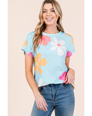 BOMBOM Ready For Spring Top - Blue