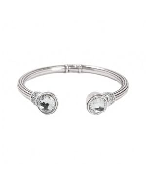 Brighton Meridian Aurora Petite Hinge Bangle - Metallic