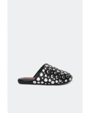 Simon Miller Studded Bubble Slipper Shoe - Black