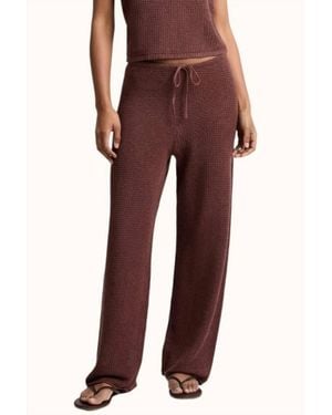 Onia Knit Drawstring Pant - Red