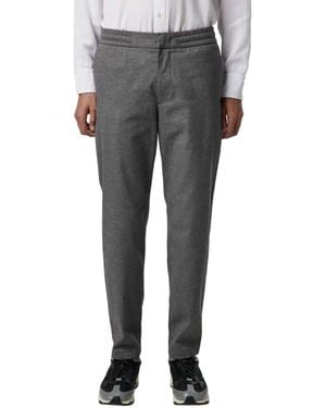 NN07 Foss Regular Fit Tapered Leg Mid Rise Pant - Gray
