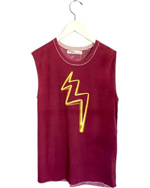 Replica Los Angeles Neon Bolt Muscle Tee - Red