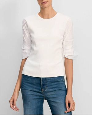 Veronica Beard Junia Top - White