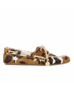 Ancient Greek Sandals Pliaria Boat Shoe - Brown