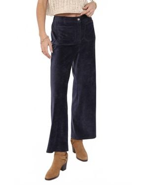 Sadie & Sage Morrison Corduroy Pants - Blue