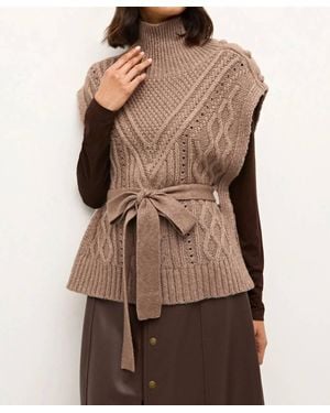 Marie Oliver Hampton Popover Sweater - Brown