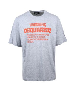 DSquared² Crew Neck T-Shirt - Gray