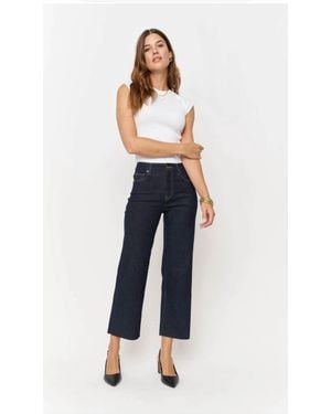 Oliver Logan Aberdeen Ankle Length Jeans - Blue