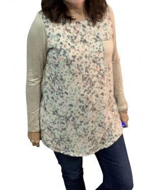 Lovely Long Sleeve Top - Multicolor