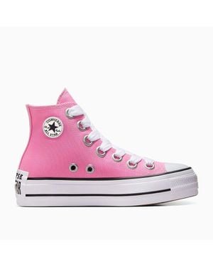 Converse A10423F Ctas Lift Hi_Pink