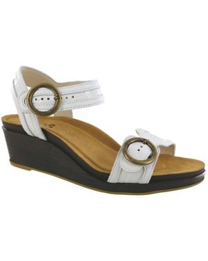 SAS Seight Wedge Sandal - Black