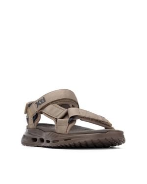 Xti Airsole Ergonomic T-Strap Sandals - Brown