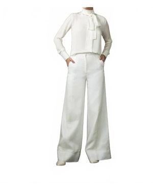 ANDRES OTALORA Rastro Eterno Blouse - White