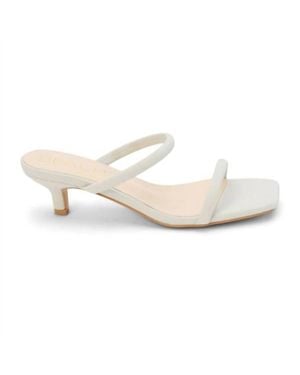 Matisse Jeanne Heel Sandal - White