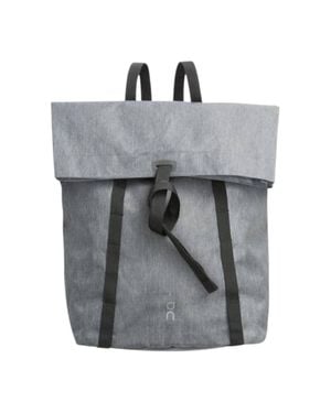 On Shoes Tote Backpack Bag - Gray