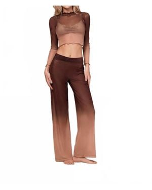 Ola Azul Emily Umber Top - Red